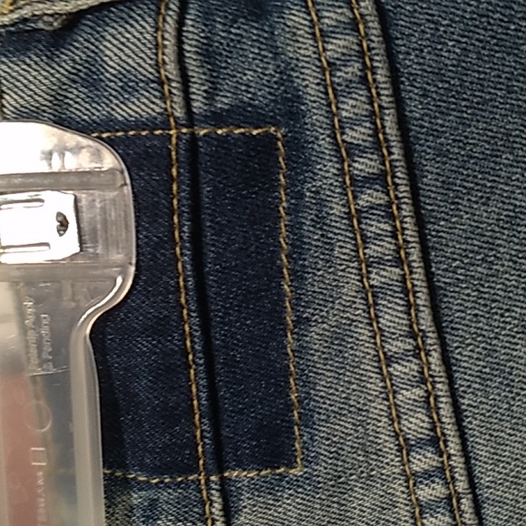 Designer Jeans 25 AMO Made in USA 98%Cotton - Picture 8 of 16